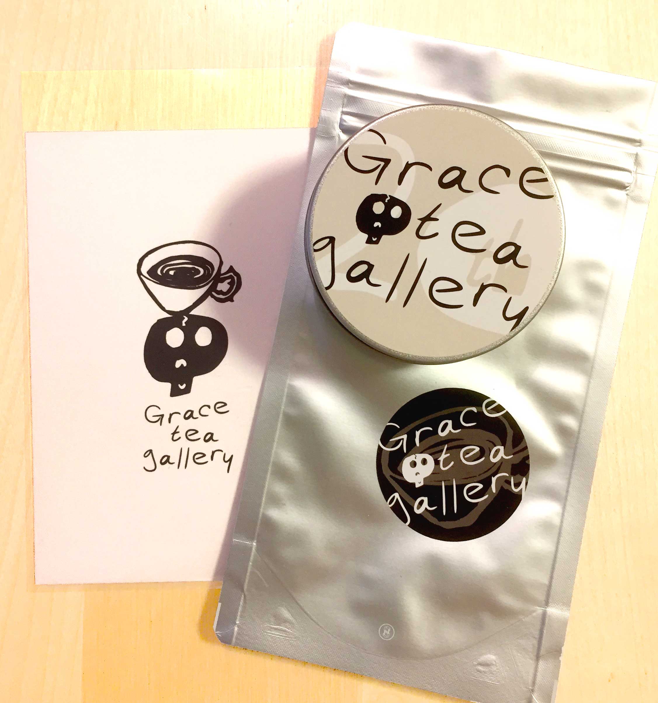 グレイス紅茶ギャラリー ロゴ 丸山誠司 ホームページ